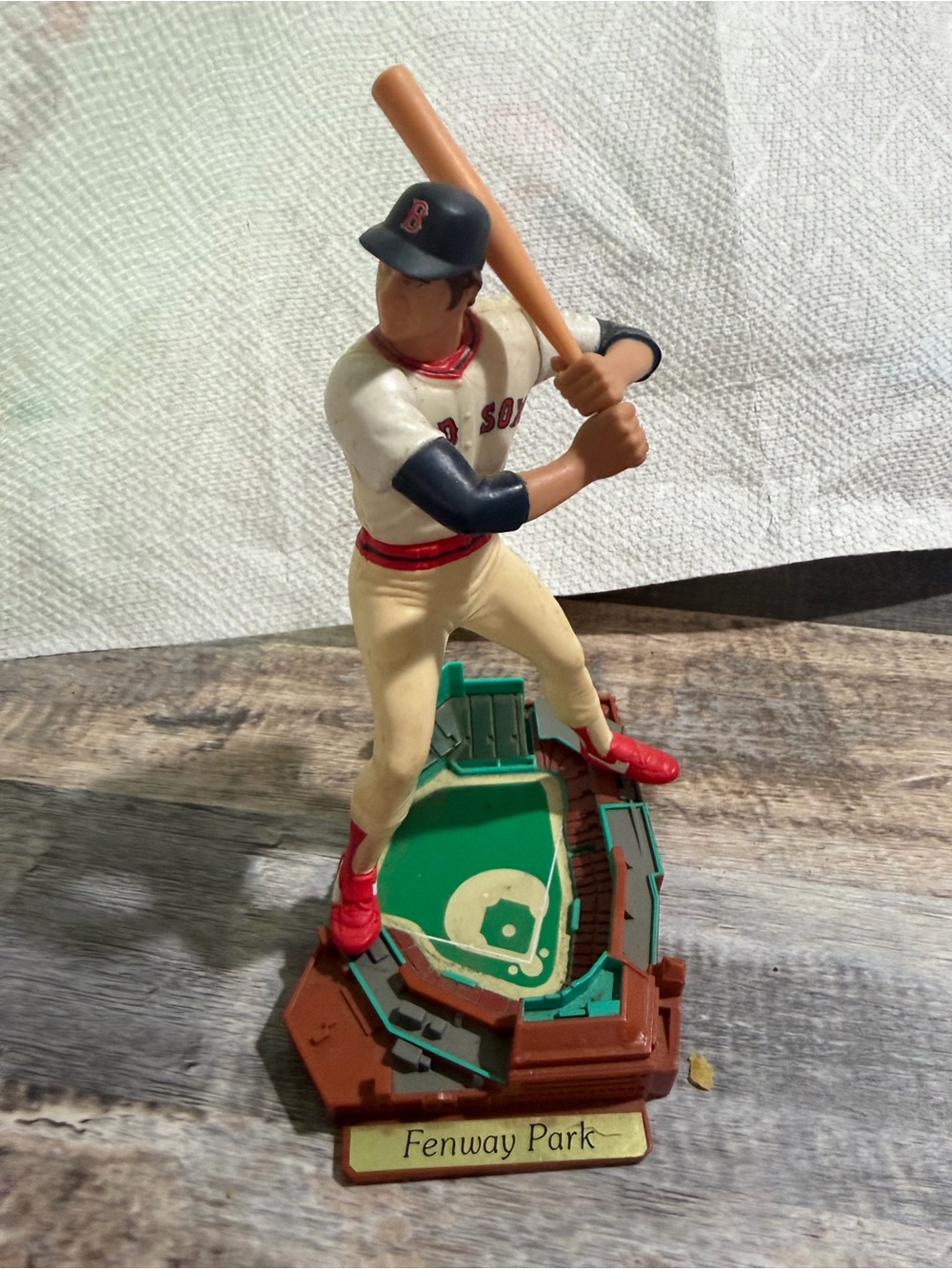 Boston Red Sox Carl Yastrzemski Batter Figurine - White & Navy